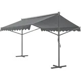 pro.tec Markise Selenizza 600 x 300 cm dunkelgrau
