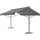 pro.tec Markise Selenizza 600 x 300 cm dunkelgrau