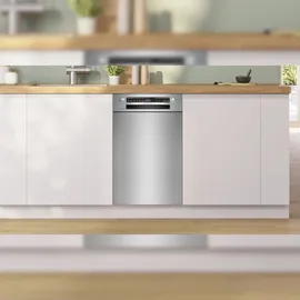 Bosch Serie 4 SPU4HMS10E Einbau-Geschirrspüler (unterbaufähig, 448 mm breit, Edelstahl)