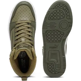 Puma Rebound V6 Mid WTR Kinder Alpine Snow-Sand Dune-Puma White 38