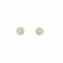 Paar Ohrhänger ADELIA ́S "Damen Goldschmuck", gold, Ohrringe, Damen, Damen, Gelbgold 585, mit Zirkonia Goldschmuck für Damen