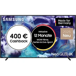 SAMSUNG GQ65QN900F Mini LED / Neo QLED 8K TV (65 Zoll 163 cm, 8K, SMART TV, TizenTM Smart TV)