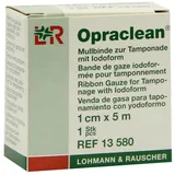 Avitamed GmbH OPRACLEAN Mullbinde Z.TAMPON.M.JODOFORM 1 cmx5 M