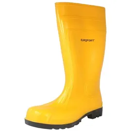 EUROFORT Sicherheits Baustiefel Gummistiefel Gelb 50