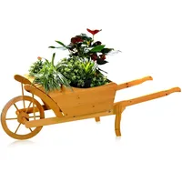 Melko Pflanzschubkarre 129 x 45 x 43 cm Braun
