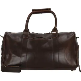 Buckle & Seam Reisetasche Collin Dot Weekender Brown