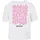 miss tee Take It Easy Flowers Weiß 4XL
