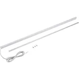 Domus Line Led Regalbeleuchtung Snunup D-motion 563mm - Lichtleiste mit seitlicher Lichtabstrahlung mit Alu Profil, Kunststoff opal - 24 V/dc
