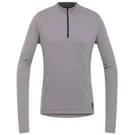 Jack Wolfskin Bike Commute Halbreißverschluss-sweatshirt - Dark Taupe - S
