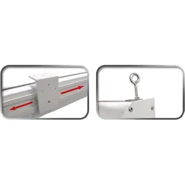 Elite Screens Saker 92" 16:9 Leinwand, Weiss