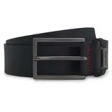 Hugo Herrengürtel Leder schwarz 85