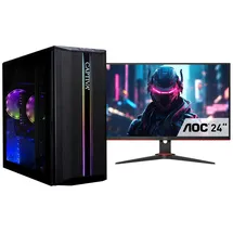 Captiva Power Starter R82-896 TFT Bundle Ryzen 7 5700G/SSD 1TB/16GB/WLAN/Windows 11 Home 64-bit)