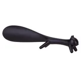 ZoRHac Schuhlöffel, Schuhlöffel in Eichhörnchenform, Schuhlöffel, geeignet for Hotelbedarf, Haushalt und den täglichen Gebrauch, Schuhlöffel mit langem Griff(Black)