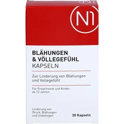 N1 Blähungen & Völlegefühl Kapseln 30 St.