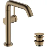 Hansgrohe Tecturis S Einhandmischer Brushed Bronze