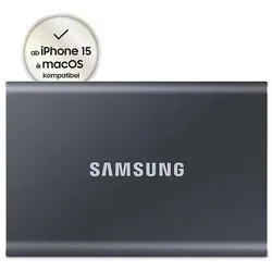 Samsung Portable SSD T7 2TB für PC/Mac (gray)