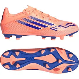 adidas F50 Club FG/MG Herren Beam Orange/Lucid Blue/Ftwr White 44 2/3