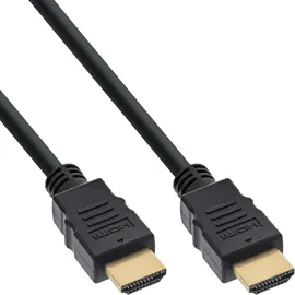 InLine HDMI-Kabel 4k HDMI 1 m Schwarz