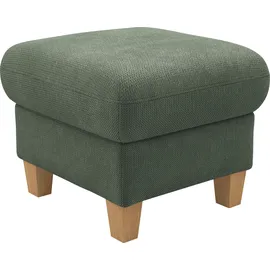 Home Affaire Polsterhocker Glendale mit Stauraum 58 x 48 x 58 cm Grün