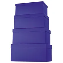 Stewo 52 7829 42 Geschenkkarton - 4 tlg., hoch, dunkelblau
