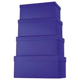 Stewo 52 7829 42 Geschenkkarton - 4 tlg., hoch, dunkelblau