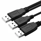 Aukson USB-A auf USB-A 0,7 m Schwarz