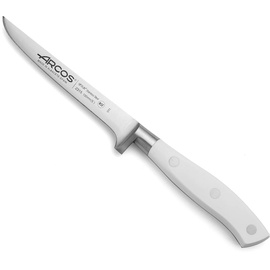 Arcos 231524 Serie Riviera Blanc - Ausbeinmesser - Klinge aus Nitrum geschmiedetem Edelstahl 130 mm - HandGriff Polyoxymethylen (POM) Farbe Weiße, 16.25 x 5 x 5 cm