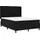 vidaXL Boxspringbett 160 x 200 cm Schwarz
