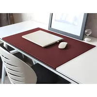 Mauspad Schreibtischunterlage mit Kantenschutz,PU-Leder für Büro Zuhause