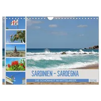 Calvendo SARDINIEN - SARDEGNA (Wandkalender 2026 DIN A4 quer),