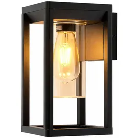 GLOBO Wand Lampe ALU (inkl. LED) schwarz