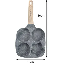 OEM Klausberg Marmorpfanne 4-in-1 18 x 20 cm