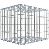 Gabiona C-Ring-Gabione-Anbaukorb Typ 3 40 x 50 x 40 cm Maschenw 5 x 10 cm
