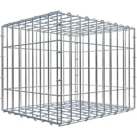 Gabiona C-Ring-Gabione-Anbaukorb Typ 3 40 x 50 x 40 cm Maschenw 5 x 10 cm