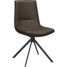 Rowico Stuhl Lowell Leder Braun 2er Set