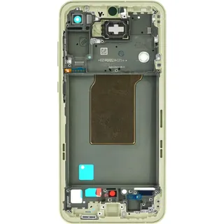 Original Mittelrahmen für Samsung Galaxy A55 SM-A556 gelb GH82-34309D - Gelb
