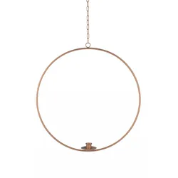 Kerzenhalter Ring zum Aufhängen M gold
