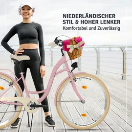Milord Cityrad 2023 26 Zoll RH 46 cm Damen rosa-creme
