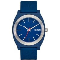 Nixon Herren Analog Quarz Uhr mit Silikon Armband A1361-5138-00