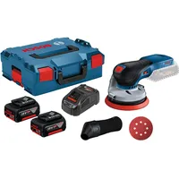 Bosch Akku-Exzenterschleifer GEX 18V-125 / 2x 5,0 Ah Akku