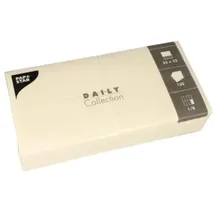 Papstar Servietten "DAILY Collection" 1/8-Falz 32 cm x 32 cm champagner