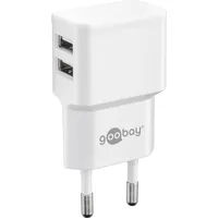 goobay USB charger 2.4 A (12W) white