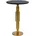 Couchtisch Marmor Dekotisch Wohnzimmertisch Sofatisch Anstelltisch Metall Alu 59 cm