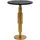 FineBuy FineBuy, Couchtisch + Beistelltisch, Marmor Dekotisch Wohnzimmertisch Sofatisch Anstelltisch Metall Alu (37 x 37 x 59 cm)