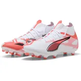 WN's Fussballschuh, White Black-Glowing RED, 40