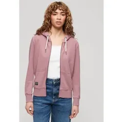 Superdry für Damen. W2012109A Sweatshirt mit Verzierungen Archiv rosa (XS), Lässig, Baumwolle, Langarm