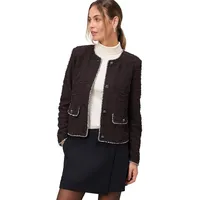 Zero Blazer Bouclè mit Knöpfen 44