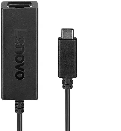 Lenovo Options USB-C-auf-Ethernet-Adapter, 4X90S91831