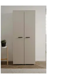 CaliCosy Finori Schuhschrank 74 x 181,5 x 34 cm braun / braun