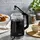 Zilan Wasserkocher Glas mit Temperatureinstellung (40°C-100°C) 1,7 Liter Teekocher Warmhaltefunktion led Display mit Temperaturwahl 2200 Watt 100...